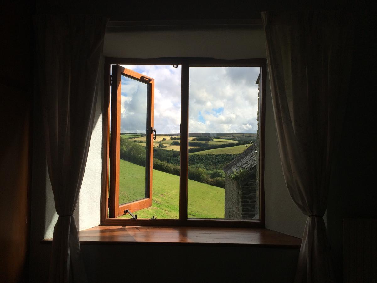 Coombe Farm Bed and Breakfast Lynton Exteriör bild